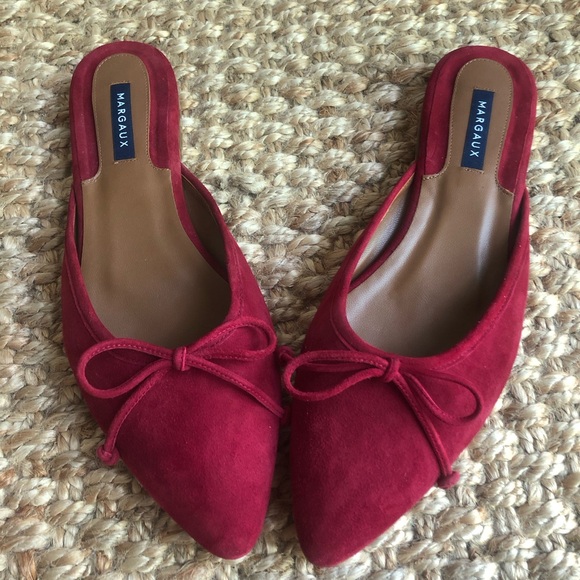 New: Margaux New York Ballet Mule in Suede. Handmade in Spain. Size 41 - Picture 3 of 12